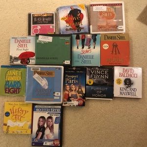 Audiobooks, Books on Tape, CD, VHS